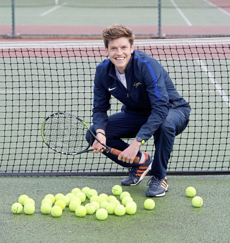 James Faudemer is the co-director of The Tennis Hub at St Clement Sports Club