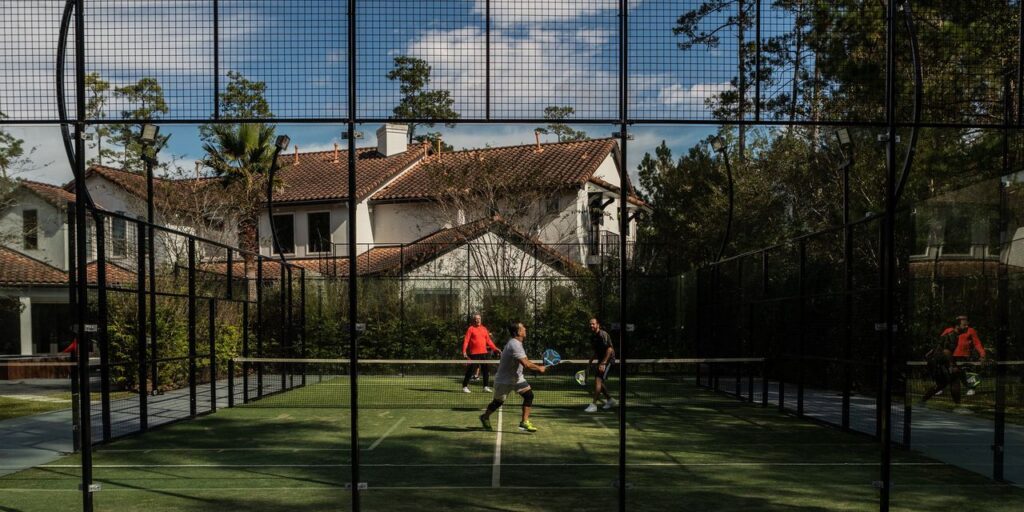 The Latest Luxury Amenity Is Social and Fun: Padel Courts