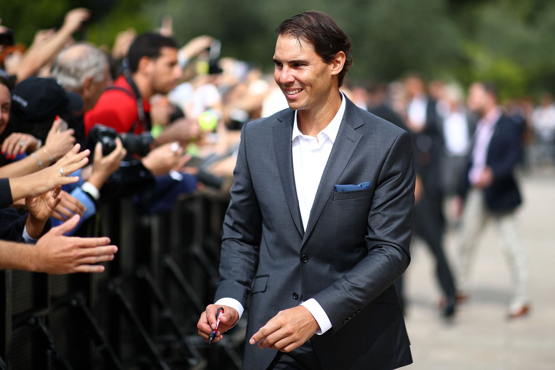 Rafael Nadal ahead of the 2019 Laver Cup
